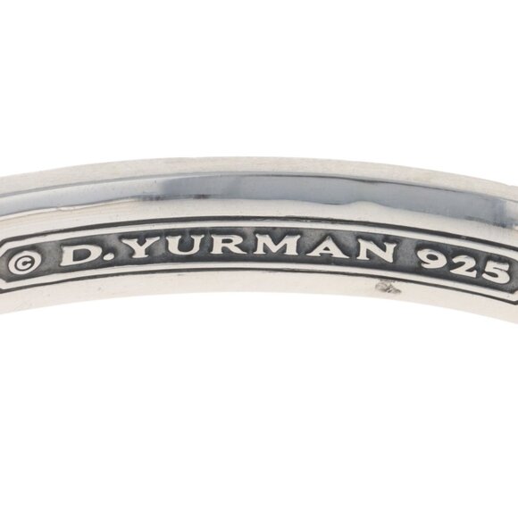 David Yurman Pyramid for Men 9.3mm Cuff Bracelet 7 1/4" - Sterling Silver 925 - Picture 5 of 6